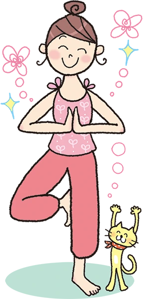 イラスト：健康づくり