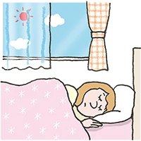 イラスト：眠り