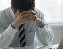 写真：気分の落ち込み