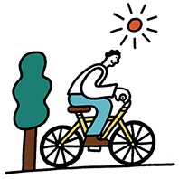 イラスト：気分転換