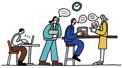 イラスト：ストレス反応