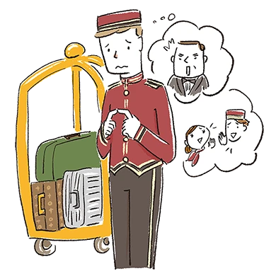 イラスト：モヤモヤあるある