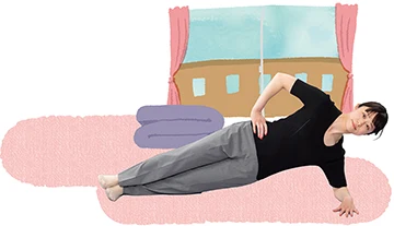 横向きプランク