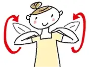 イラスト：肩回し