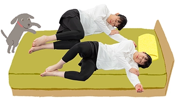 横向きプランク