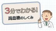 3分でわかる！高血糖のしくみ