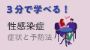3分で学べる！性感染症　症状と予防法