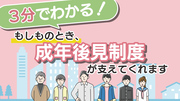 3分でわかる！もしものとき、成年後見制度が支えてくれます